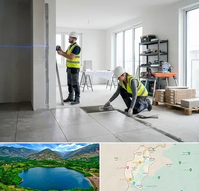 بازسازی ساختمان در رودبار