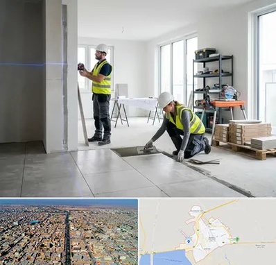 بازسازی ساختمان در بندر ماهشهر