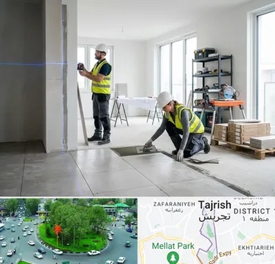 بازسازی ساختمان در تجریش 