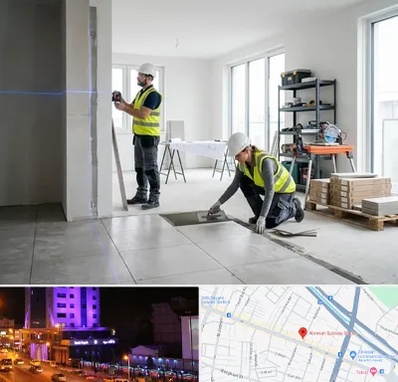 بازسازی ساختمان در آبرسان تبریز 