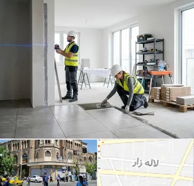 بازسازی ساختمان در لاله زار