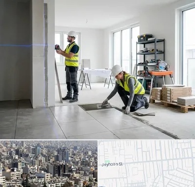 بازسازی ساختمان در جیحون 