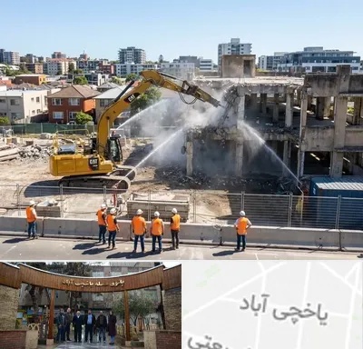 تخریب ساختمان در یاخچی آباد