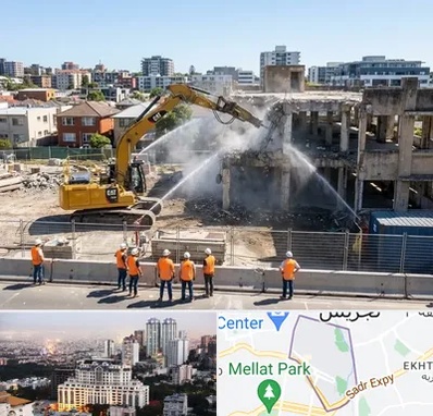 تخریب ساختمان در الهیه