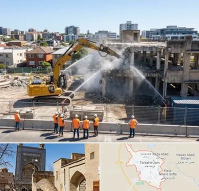تخریب ساختمان در تربت جام