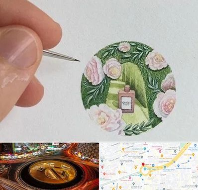 آموزشگاه مینیاتور در میدان ولیعصر