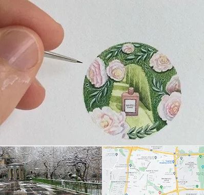 آموزشگاه مینیاتور در باغ فیض