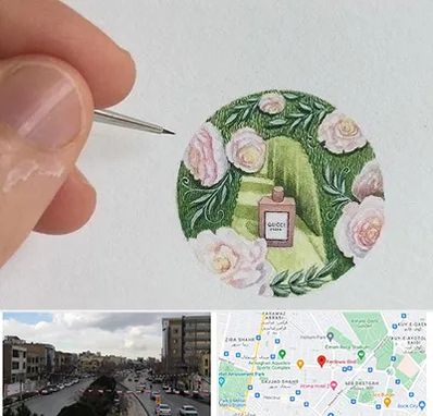 آموزشگاه مینیاتور در بلوار فردوسی مشهد