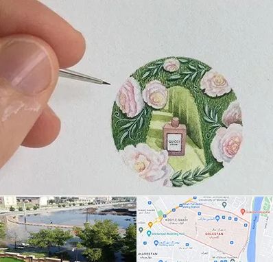 آموزشگاه مینیاتور در گلستان اهواز