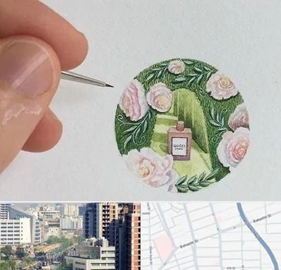 آموزشگاه مینیاتور در خیابان بهشتی