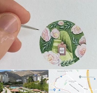 آموزشگاه مینیاتور در شهر زیبا