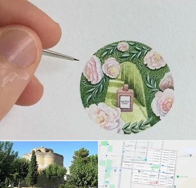 آموزشگاه مینیاتور در مرداویج اصفهان