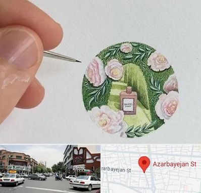 آموزشگاه مینیاتور در خیابان آذربایجان