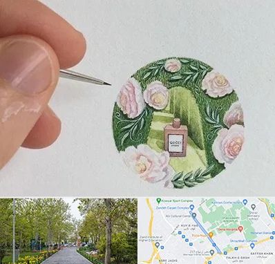 آموزشگاه مینیاتور در قدوسی غربی شیراز