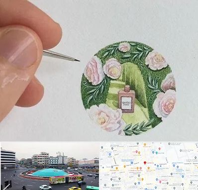 آموزشگاه مینیاتور در میدان انقلاب