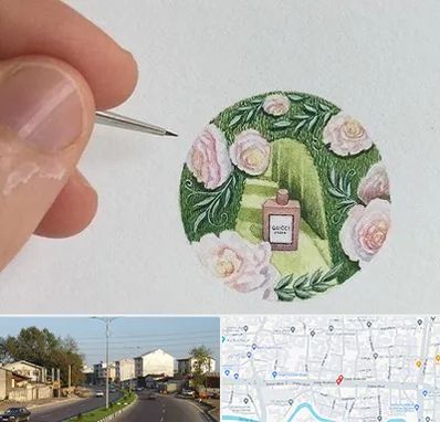 آموزشگاه مینیاتور در ضیابری رشت