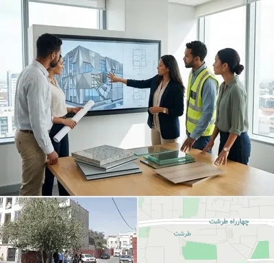 نمای ساختمان در طرشت