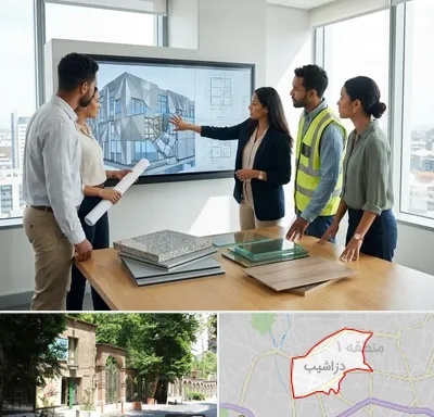 نمای ساختمان در دزاشیب