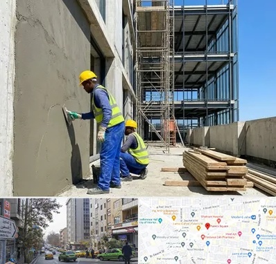 سیمان کاری در فاطمی