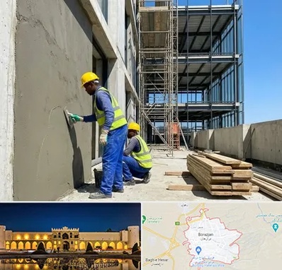 سیمان کاری در برازجان
