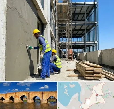 سیمان کاری در بناب