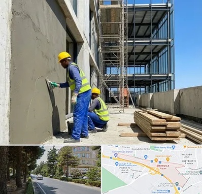 سیمان کاری در مهرویلا کرج 