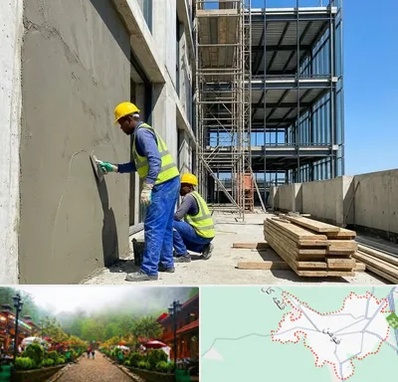 سیمان کاری در فومن