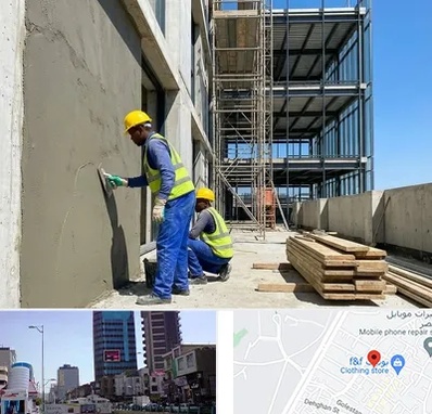 سیمان کاری در چهارراه طالقانی کرج 