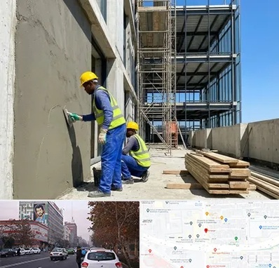 سیمان کاری در کارگر شمالی 