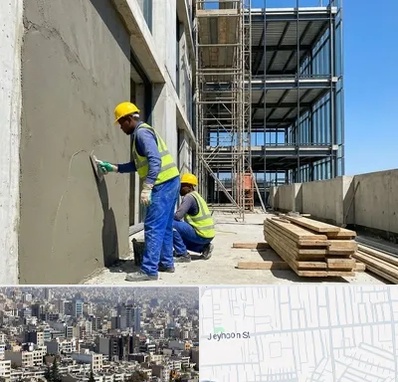 سیمان کاری در جیحون 