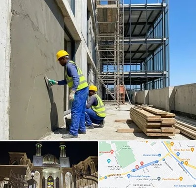 سیمان کاری در زرگری شیراز 