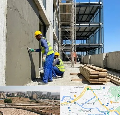سیمان کاری در کوی وحدت شیراز