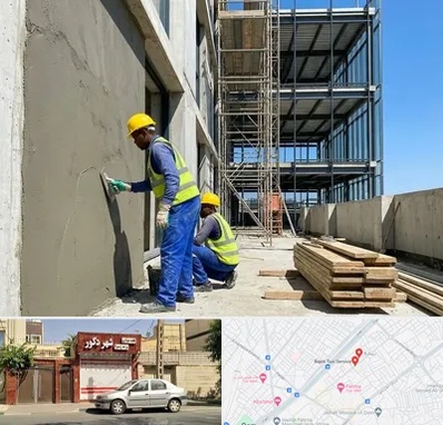 سیمان کاری در باجک قم