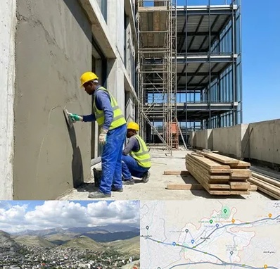 سیمان کاری در رودهن