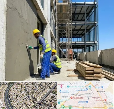 سیمان کاری در شهرک غرب مشهد