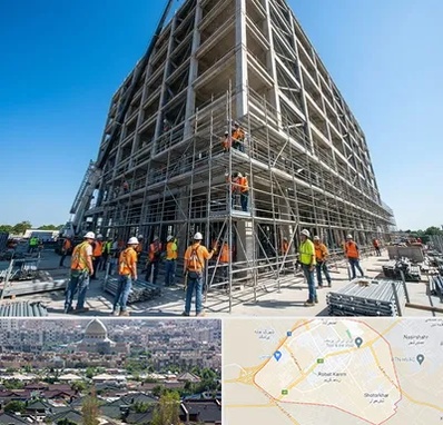 داربست در رباط کریم