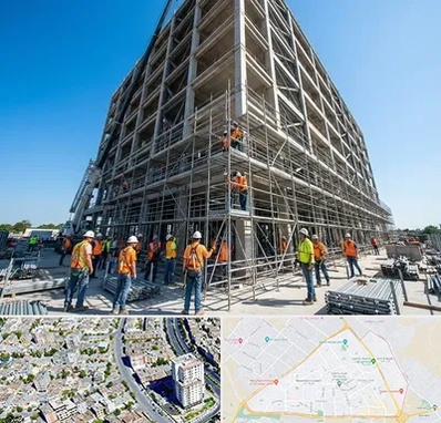 داربست در قاسم آباد مشهد 