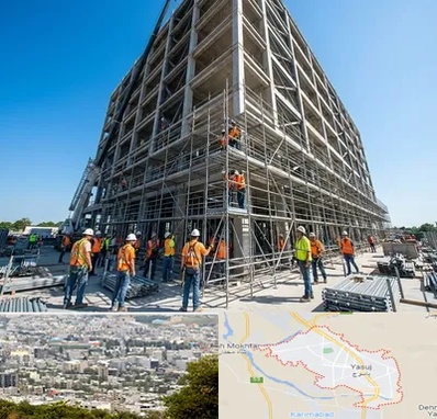 داربست در یاسوج