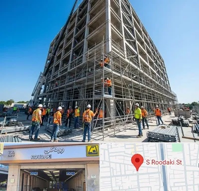 داربست در رودکی