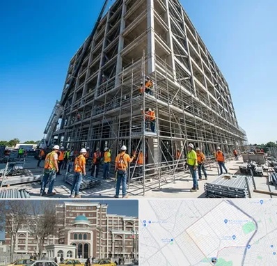 داربست در طلاب مشهد 