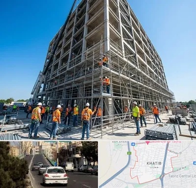 داربست در خطیب تبریز 
