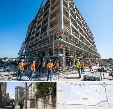 داربست در مهرآباد
