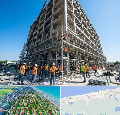 داربست در فریدونکنار