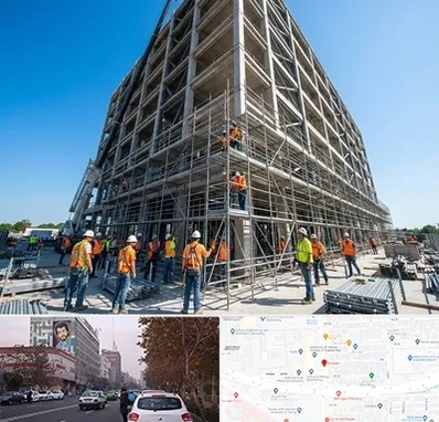 داربست در کارگر شمالی 