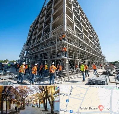 داربست در تربیت تبریز 