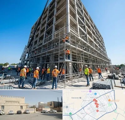 داربست در نواب اسلامشهر 