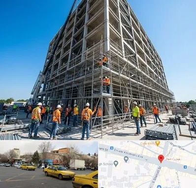 داربست در شهناز تبریز 