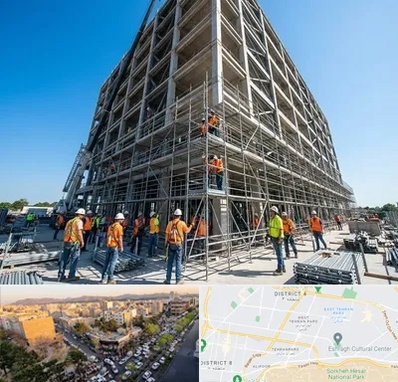 داربست در تهرانپارس 