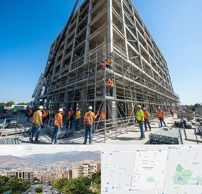داربست در خانی آباد 