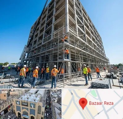 داربست در بازار رضا مشهد